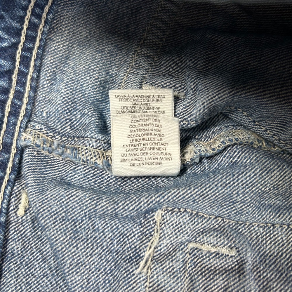 High-Waisted Wide Leg Women’s Jeans in Blue - Picture 6 of 11